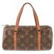  хорошая вещь LOUIS VUITTON Louis Vuitton старый papiyon22 roll Mini сумка "Boston bag" ручная сумочка M51367 Brown мужской женский б/у одежда б/у 