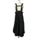  прекрасный товар 24SS nagonstansnagon Stan sSuspenders skirt комбинезон юбка 470HS831-1740 размер M черный женский б/у одежда б/у 