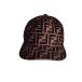  прекрасный товар FENDI Fendi Kids Zucca парусина Baseball колпак шляпа Brown Kids б/у одежда б/у 