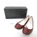  хорошая вещь repetto Repetto эмаль балетки плоская обувь размер 38 примерно 24cm красный женский б/у одежда б/у 