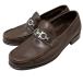  хорошая вещь Salvatore Ferragamo Salvatore Ferragamo gun chi-ni кожа bit Loafer 8 3E 26cm соответствует Brown мужской б/у одежда б/у 