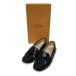  хорошая вещь TOD'S Tod's gomi-ni кожа Loafer мокасины deck shoes 37 24cm соответствует черный женский б/у одежда б/у 