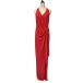  прекрасный товар LAUREN RALPH LAUREN low Len Ralph Lauren образец товар безрукавка dore-p maxi платье One-piece 6 красный женский б/у одежда б/у 