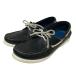  прекрасный товар Paraboot Paraboot 45R специальный заказ кожа deck shoes 4 23.5cm соответствует темный темно-синий женский б/у одежда б/у 