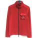  хорошая вещь MONCLER GRENOBLE Moncler gru noble Zip выше нейлон переключатель флис жакет M размер красный мужской б/у одежда б/у 