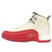 NIKE Nike AIR JORDAN 12 воздушный Jordan 12 спортивные туфли обувь обувь .. для 153265-161 размер 23cm белый / красный женский б/у одежда б/у 
