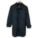  хорошая вещь BURBERRY BLACK LABEL Burberry Black Label пальто с отложным воротником L черный мужской б/у одежда б/у 