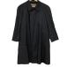 прекрасный товар LANVIN Lanvin шелк 100% пальто с отложным воротником размер R46-44 темно-синий мужской б/у одежда б/у 