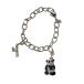  как новый SWAROVSKI Swarovski 2008 год SCS ограниченный товар Panda браслет аксессуары серебряный цвет женский б/у одежда б/у 