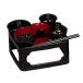 . сервировочный поднос (.. сервировочный поднос ) чёрный внутри . полимер производства (5.0 размер (15×15cm))