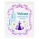 o обод Pas производства . Cross стежок .... комплект Disney welcome board дыра . снег. женщина . белый 7468