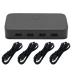 ORIGINCOM HDMI KVM переключатель HDMI4 ввод 1 мощность USB2.0 3 порт KVM переключатель USB оборудование вместе иметь клавиатура мышь и т.п. 4K
