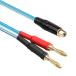 luxferre rca banana гнездо изменение rca banana Jack изменение кабель r ca to banana jack спикер-кабель 