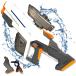  электрический вода gun светится high-spec электрический вода gun [LED свет &amp; автоматика водоснабжение &2 шт аккумулятор имеется ] электрический водный пистолет большая вместимость 930ml high-spec 