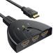 HDMI дистрибьютор переключатель 4Kx2K селектор 3 ввод 1 мощность HDMI источник питания не необходимо позолоченный коннектор установка 1080p/3D соответствует ( женский - мужской ) PS3 Xbox