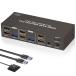 [ двойной монитор одновременно мощность ]HDMI KVM переключатель 2 ввод 2 мощность SW220 2PC переключатель 4K 60Hz 2 монитор HD переключатель .