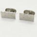 Paul Smith ps Logo box имеется запонки кнопка запонки серебряный paul (pole) * Smith 6-0530G 101603