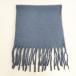 AKTEakte одноцветный палантин бахрома muffler голубой серый 5-0115T 255507