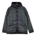 THE SMOCK SHOP S подкладка флис черный часы стеганная куртка темно-синий зеленый The рубашка магазин 5-0920T 264260