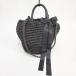 Bilitis dix-sept ans бумага Cross Woven Bag M размер корзина сумка черный bilitistise язык 5-0809S 266188