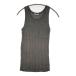 WANDERUNG one Dell ngWRKNF-003 ребра вязаный хлопок искусственный шелк шелк майка серый 5-0822S 268856