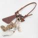 ardem su o очарование кожа брелок для ключа Brown a-tem Hsu o-6-0110G 275201