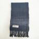 mi.. ..... Home Span шерсть Hand spun &amp; woven ORIZA muffler темно-синий серый ... .....6-0914T 281916