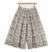 YAECA WRITE Tuck Culotte Liberty tuck юбка-брюки брюки цветочный принт Orchardo- коричневый -do97658 белый Yaeca свет 6-0912G 291092