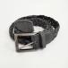 PETROSOLAUM не использовался товар Hand Braided Handle Belt обычная цена 44000 иен размер 3 сетка ремень 26SS черный pe терроризм o Raum 6-0731G 292228