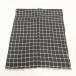 Paul Smith проверка muffler шерсть шелк палантин черный paul (pole) * Smith 5-0901G F99229