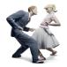 リヤドロ Lladro Let's Swing Couple Figurine. Limited Edition 01008752