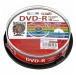 HIDISC CPRM対応 録画用DVD-R 16倍速対応 10枚 ワイド印刷対応 HDDR12JCP10
