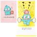  Sanrio сообщение карта отвечающий . рукоятка gyo Don поздравительная открытка EN220-3 SANRIO 609625