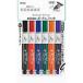  Pentel белая доска маркер (габарит) панель . Fit Fit сердцевина средний знак 6 цвет EMWL5SBF6ST