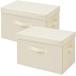 [ гора .] крышка имеется место хранения box ширина 38× глубина 25× высота 25cm ручка имеется цвет box соответствует конечный продукт слоновая кость 2 штук комплект YTCF-2PF(