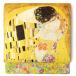 【Max2000円OFFクーポン配布中】名古屋帯 クリムト 接吻 染め帯 黄 金 黒 絵画 アールヌーヴォー 西洋美術 芸術 絹 日本製 着物 お太鼓