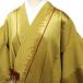  пальто верхняя одежда кимоно б/у земля узор город сосна узор двусторонний охра . жир цвет длина 92cm.63.5cm кимоно север .A956-1