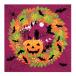  furoshiki сделано в Японии 50cm ширина средний ширина Halloween тыква фиолетовый ...... летучая мышь .... гора прекрасный .ASAYAMAMISATO хлопок 100% модный No.26-0073