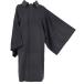  японский костюм пальто серый темно-серый кашемир кашемир . длинный мужской мужской L размер угол рукав сделано в Японии кимоно верхняя одежда длина пальто длина перо тканый защищающий от холода . холод осень-зима ..No.3-0504