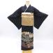  кимоно куротомэсодэ 6 позиций комплект 125 длинное нижнее кимоно * мелкие вещи имеется рост 158cm передний и задний (до и после) . костюм ликвидация б/у утилизация в аренду ликвидация кимоно японская одежда японский костюм 