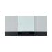  Toshiba AX-WSS60(W) тонкий type звуковая система FM радио *CD*MP3 соответствует большой диаметр полный плита динамик установка белый 