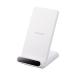  Elecom W-QS09WH беспроводной зарядное устройство Qi засвидетельствование 5W подставка продольный ./ ширина класть обе соответствует предотвращение скольжения накладка .. только зарядка белый 