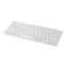  Buffalo BSKBB310WH Bluetooth клавиатура японский язык расположение 78 ключ белый 