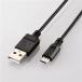 Ǽ2֡ס֤1ޤǡELECOM 쥳 USB2.0֥(A-microB) 0.3m U2C-JAMB03BK U2CJAMB03BK