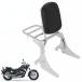  Kawasaki Balkan 400 VN400 Balkan 800 VN800 Classic поддержка спины, "спинка" задний багажник металлизированный .. соус "пассажирская спинка" custom детали багаж крепление, опора багажник 