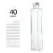  гербарий бутылка квадратное 200ml крышка имеется для бизнеса 5 картон (40 шт ×5 коробка ) * наличие [ воскресенье праздничный день рассылка выходной ]