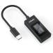 YOJOCK USB�d�� �d���`�F�b�J�[ �d���o�����Ή�Type-C USB�e�X�^�[ ���@�\�J���[���ʕ\���i�P�[�u���t�����f���j4-30V 0-6.5A