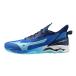 28.5cm Mizuno гандбол обувь ue-b Mirage 5 голубой × белый × темно-синий 