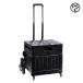  складной контейнер Carry 75L складной практическое использование Toro Lee,8 колесо давление . лестница альпинизм машина акционерное общество . многофункциональный k rate покупка Cart (Color : Black Size : 75L)