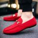  обувь для вождения Loafer мужской туфли без застежки deck shoes bit обувь для вождения замша обувь обувь мокасины отметка ..